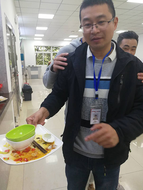 星沙園區(qū)食堂開展光盤行動見成效